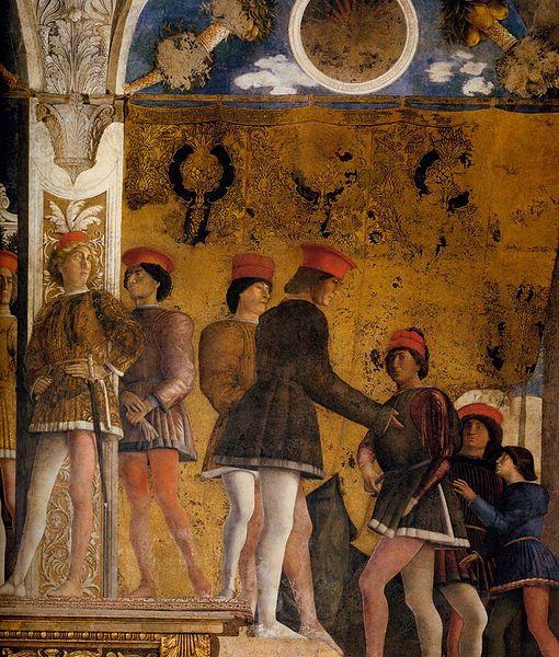 Andrea Mantegna The Court of Gonzaga Sweden oil painting art